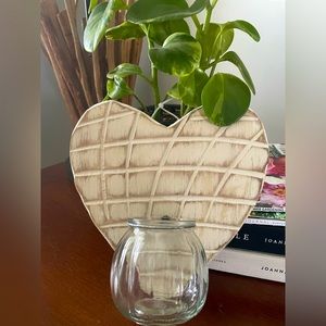 COPY - Heart candle/vase sconce